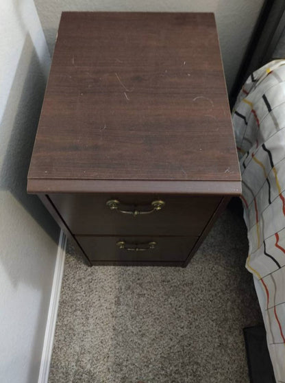 Wooden Nightstand / Bedside Table