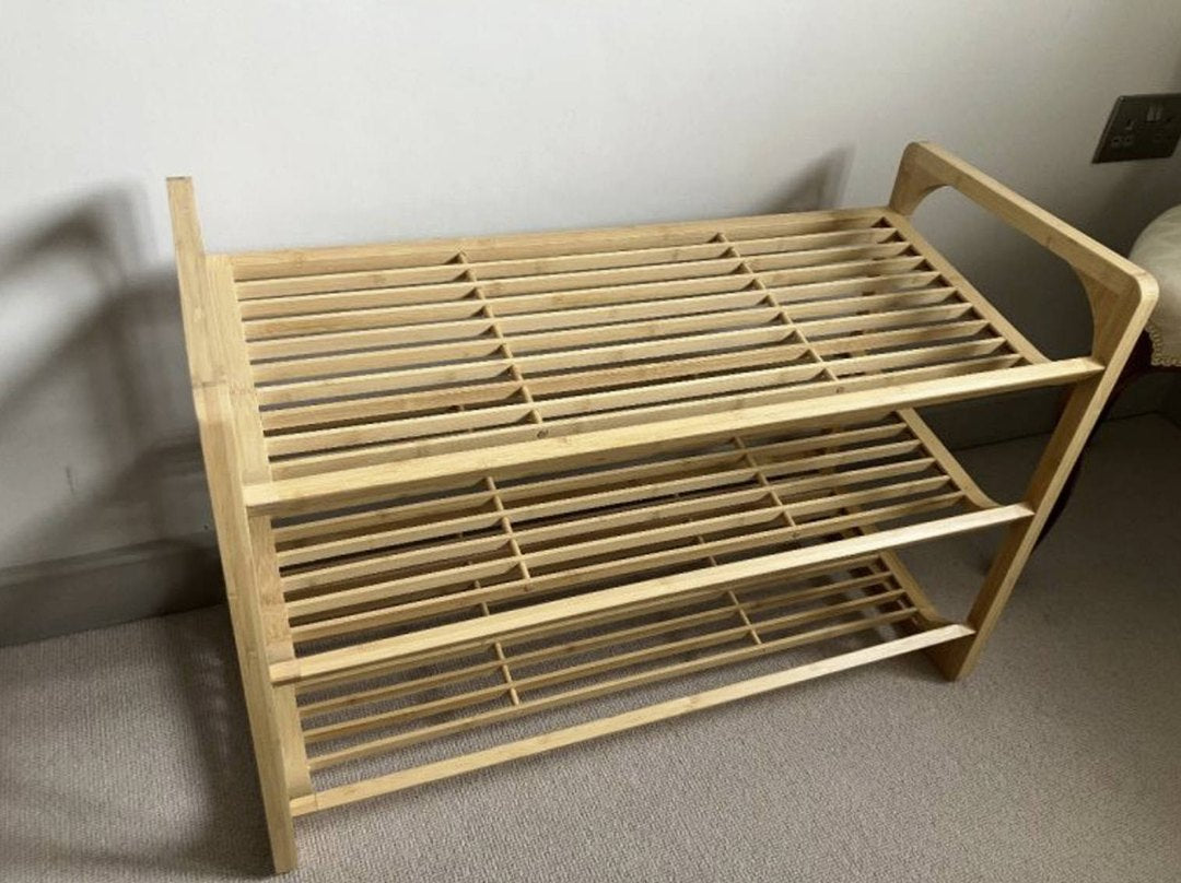 Wooden Shoe Rack